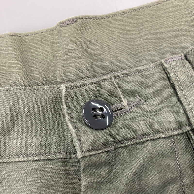 【中古品】【メンズ】 WORKERS ワーカーズ BUTTON FLY BAKER PANTS ボタンフライ ベイカーパンツ ボトムス 156-260301-as-25-izu サイズ：L カラー：グリーン系 万代Net店