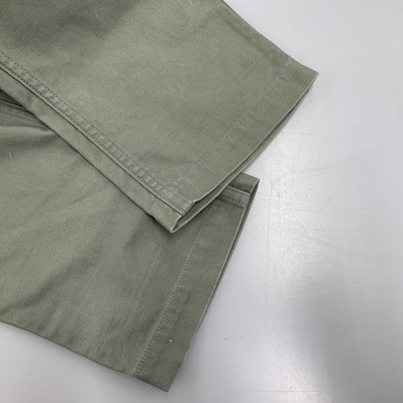 【中古品】【メンズ】 WORKERS ワーカーズ BUTTON FLY BAKER PANTS ボタンフライ ベイカーパンツ ボトムス 156-260301-as-25-izu サイズ：L カラー：グリーン系 万代Net店