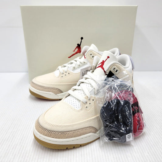 【中古美品】【メンズ】 × LEVI'S リーバイス AIR JORDAN 3 RTR LSC LNY SP IR0910-400 エア ジョーダン 3 スニーカー シューズ 靴 160-260301-as-08-izu サイズ：26.5cm カラー：DENIM/SAIL-GYM RED 万代Net店