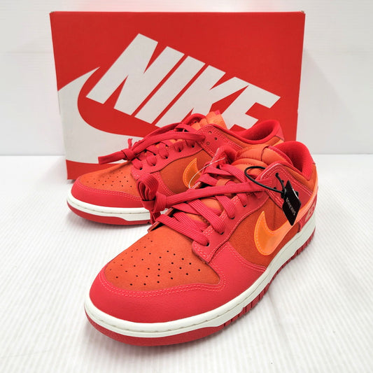 【中古美品】【メンズ】 DUNK LOW FD0724-657 ダンク ロー スニーカー シューズ 靴 160-260301-as-06-izu サイズ：27.5cm カラー：UNIVERSITY RED/BRIGHT CRIMSON 万代Net店