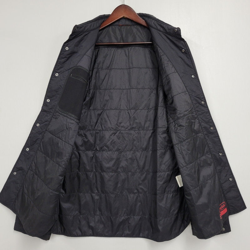 【中古品】【メンズ】 UTILITY THERMAL INSULATION SHIRTS 1013-00060 ユーティリティー サーマル インサレーション シャツ ジャケット 144-260306-as-17-izu カラー：ブラック 万代Net店