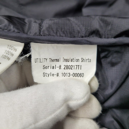 【中古品】【メンズ】 UTILITY THERMAL INSULATION SHIRTS 1013-00060 ユーティリティー サーマル インサレーション シャツ ジャケット 144-260306-as-17-izu カラー：ブラック 万代Net店