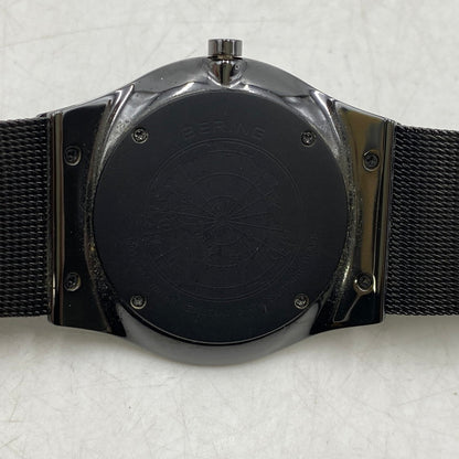 【中古品】【メンズ/レディース】 BERING ベーリング ULTRA SLIM CERAMIC ANALOG QUARTZ ウルトラ スリム セラミック アナログ クオーツ 腕時計 197-260607-as-22-izu カラー：ブルー×ブラック 万代Net店