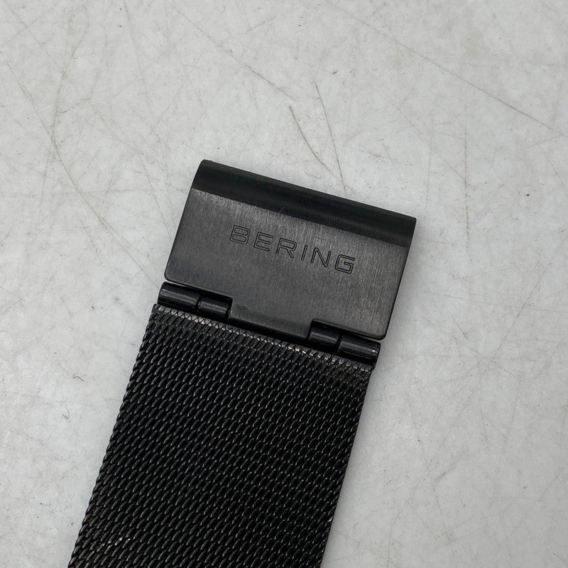 【中古品】【メンズ/レディース】 BERING ベーリング ULTRA SLIM CERAMIC ANALOG QUARTZ ウルトラ スリム セラミック アナログ クオーツ 腕時計 197-260607-as-22-izu カラー：ブルー×ブラック 万代Net店