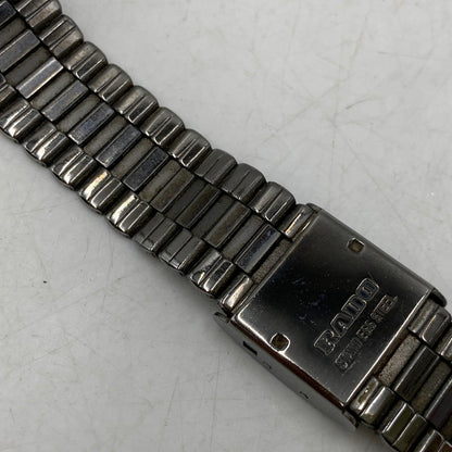 【中古品】【メンズ/レディース】 RADO ラドー 132.9504.3 4P DIA STAR ANALOG QUARTZ ダイヤスター アナログ クォーツ 腕時計 時計 197-260603-kh-04-izu カラー：ブラック 万代Net店