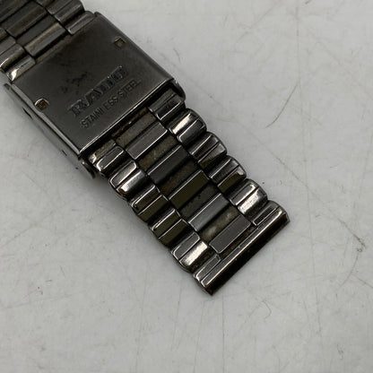 【中古品】【メンズ/レディース】 RADO ラドー 132.9504.3 4P DIA STAR ANALOG QUARTZ ダイヤスター アナログ クォーツ 腕時計 時計 197-260603-kh-04-izu カラー：ブラック 万代Net店