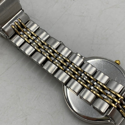 【中古品】【メンズ/レディース】 YVES SAINT LAURENT イヴ・サンローラン 5421-H10031Y ANALOG QUARTZ アナログ クォーツ 腕時計 時計 197-260603-kh-03-izu カラー：シルバー 万代Net店