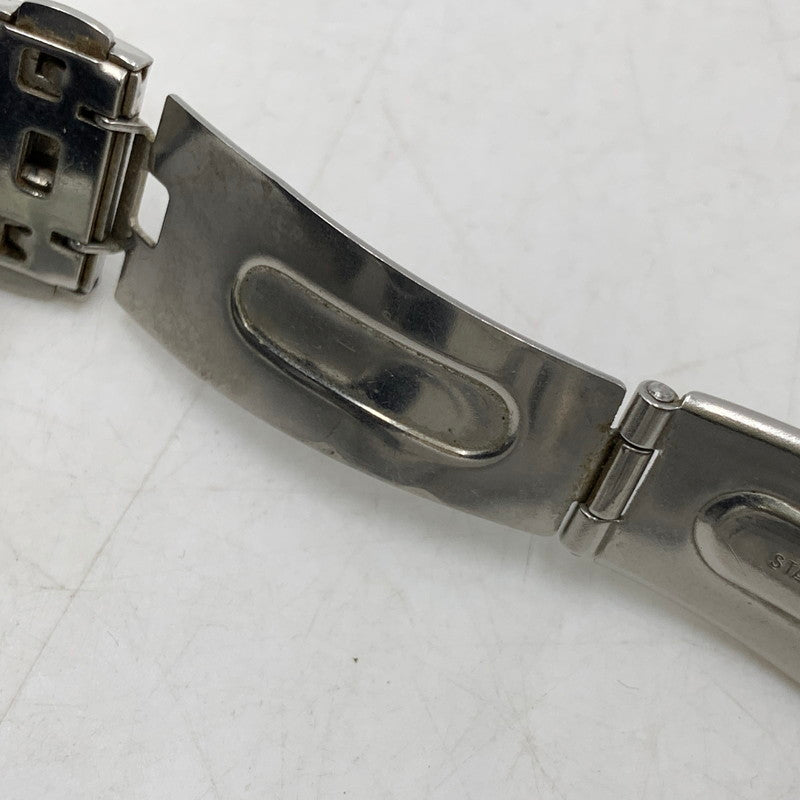 【中古品】【メンズ/レディース】 YVES SAINT LAURENT イヴ・サンローラン 5421-H10031Y ANALOG QUARTZ アナログ クォーツ 腕時計 時計 197-260603-kh-03-izu カラー：シルバー 万代Net店
