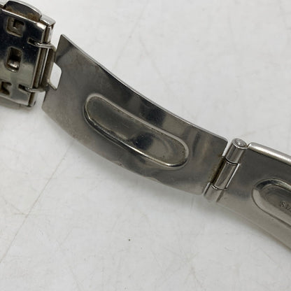 【中古品】【メンズ/レディース】 YVES SAINT LAURENT イヴ・サンローラン 5421-H10031Y ANALOG QUARTZ アナログ クォーツ 腕時計 時計 197-260603-kh-03-izu カラー：シルバー 万代Net店