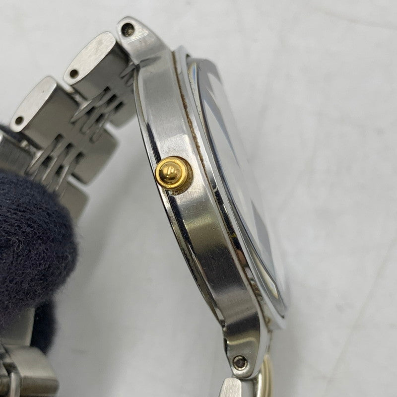 【中古品】【メンズ/レディース】 YVES SAINT LAURENT イヴ・サンローラン 5421-H10031Y ANALOG QUARTZ アナログ クォーツ 腕時計 時計 197-260603-kh-03-izu カラー：シルバー 万代Net店