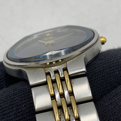 【中古品】【メンズ/レディース】 YVES SAINT LAURENT イヴ・サンローラン 5421-H10031Y ANALOG QUARTZ アナログ クォーツ 腕時計 時計 197-260603-kh-03-izu カラー：シルバー 万代Net店