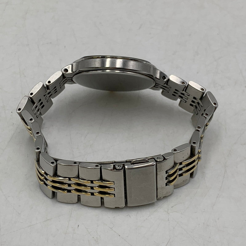 【中古品】【メンズ/レディース】 YVES SAINT LAURENT イヴ・サンローラン 5421-H10031Y ANALOG QUARTZ アナログ クォーツ 腕時計 時計 197-260603-kh-03-izu カラー：シルバー 万代Net店