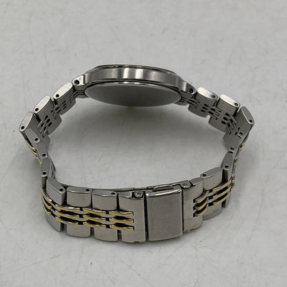 【中古品】【メンズ/レディース】 YVES SAINT LAURENT イヴ・サンローラン 5421-H10031Y ANALOG QUARTZ アナログ クォーツ 腕時計 時計 197-260603-kh-03-izu カラー：シルバー 万代Net店
