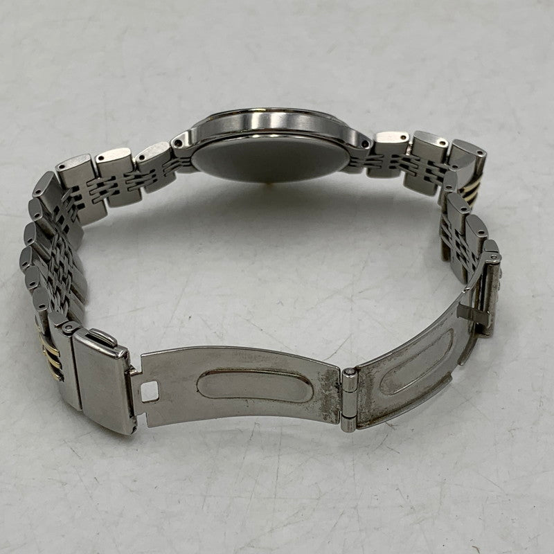 【中古品】【メンズ/レディース】 YVES SAINT LAURENT イヴ・サンローラン 5421-H10031Y ANALOG QUARTZ アナログ クォーツ 腕時計 時計 197-260603-kh-03-izu カラー：シルバー 万代Net店