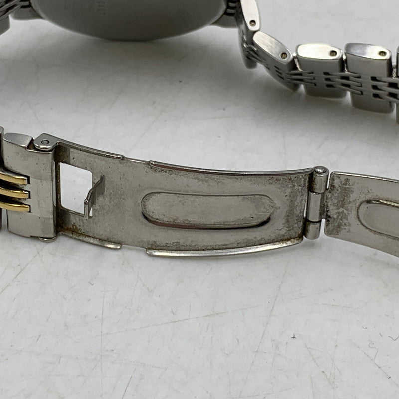 【中古品】【メンズ/レディース】 YVES SAINT LAURENT イヴ・サンローラン 5421-H10031Y ANALOG QUARTZ アナログ クォーツ 腕時計 時計 197-260603-kh-03-izu カラー：シルバー 万代Net店