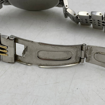 【中古品】【メンズ/レディース】 YVES SAINT LAURENT イヴ・サンローラン 5421-H10031Y ANALOG QUARTZ アナログ クォーツ 腕時計 時計 197-260603-kh-03-izu カラー：シルバー 万代Net店