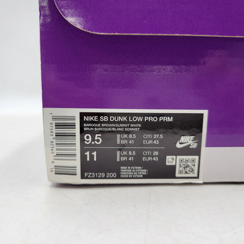 【現状渡し品】【メンズ】 FZ3129-200 DUNK LOW PRO ダンク ロウ プロ スニーカー シューズ 靴 160-260310-ya-13-izu サイズ：27.5cm カラー：BAROQUE BROWN/SUMMIT WHITE 万代Net店