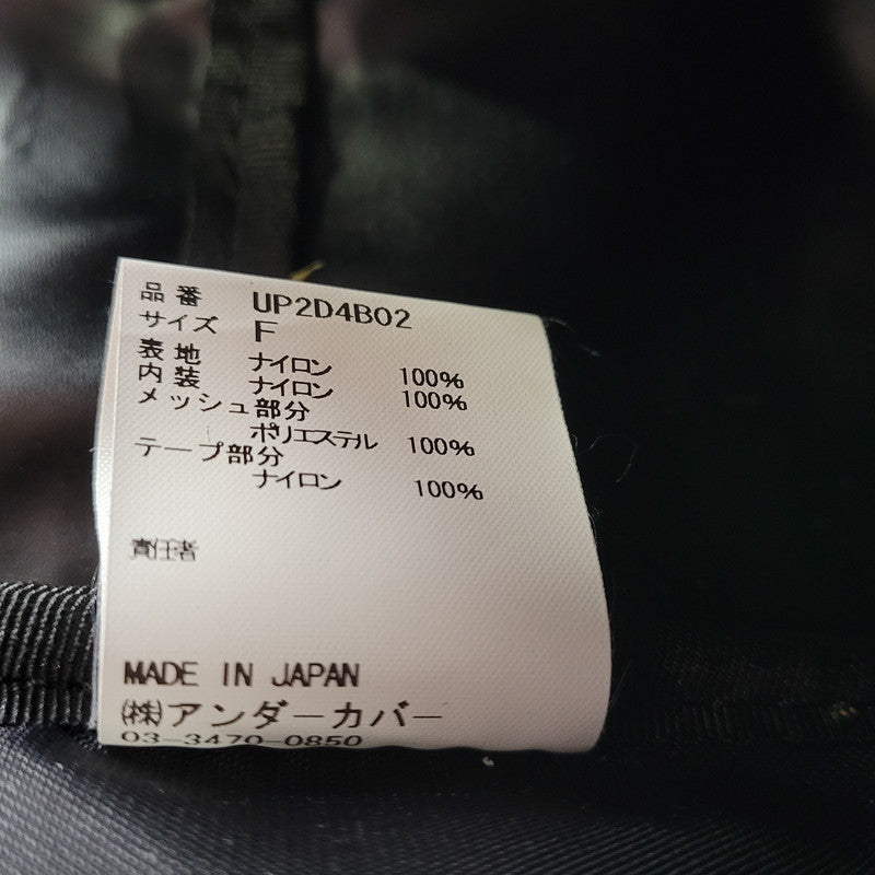 【中古品】【メンズ/レディース】 UNDERCOVER PRE アンダーカバー プレ UP2D4B02 24AW NY WINDOWPANE CK DAYPACK ウィンドウペン CK デイパック カバン リュック 188-260301-yn-01-izu カラー：ブラック 万代Net店