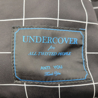 【中古品】【メンズ/レディース】 UNDERCOVER PRE アンダーカバー プレ UP2D4B02 24AW NY WINDOWPANE CK DAYPACK ウィンドウペン CK デイパック カバン リュック 188-260301-yn-01-izu カラー：ブラック 万代Net店