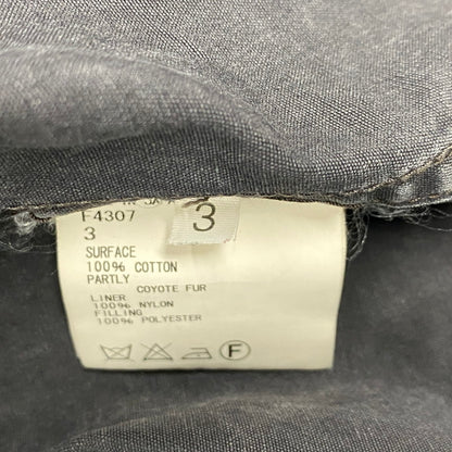 【中古品】【メンズ】 F4307 10AW TEAM GIRE MODS COAT アウター 140-260301-tt-09-izu サイズ：3 カラー：ブラック 万代Net店