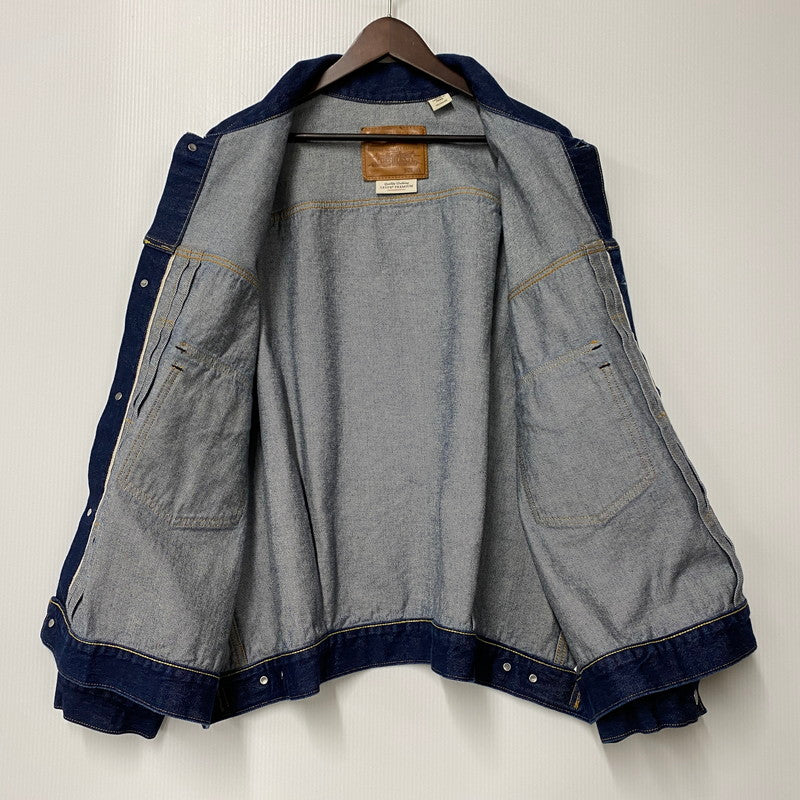 【中古品】【メンズ】 LEVI’S PREMIUM リーバイスプレミアム TYPE-2 DENIM JACKET PC9-0022T-0000 デニムジャケット 刻印5286 アウター 145-260301-as-16-izu サイズ：3XL カラー：インディゴ 万代Net店