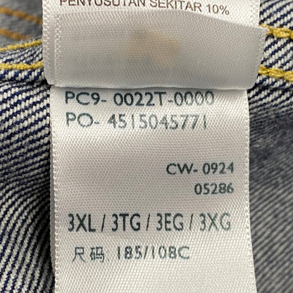 【中古品】【メンズ】 LEVI’S PREMIUM リーバイスプレミアム TYPE-2 DENIM JACKET PC9-0022T-0000 デニムジャケット 刻印5286 アウター 145-260301-as-16-izu サイズ：3XL カラー：インディゴ 万代Net店