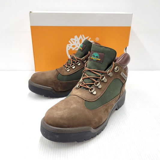 【中古品】【メンズ】 FIELD BOOT TB0A18A6ZD47 フィールドブーツ シューズ 靴 164-260301-as-02-izu サイズ：28.5cm カラー：ブラウン×グリーン 万代Net店