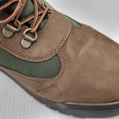 【中古品】【メンズ】 FIELD BOOT TB0A18A6ZD47 フィールドブーツ シューズ 靴 164-260301-as-02-izu サイズ：28.5cm カラー：ブラウン×グリーン 万代Net店