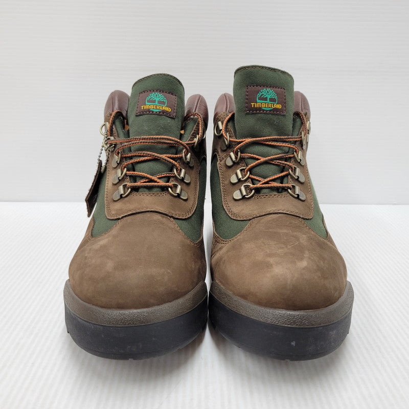 【中古品】【メンズ】 FIELD BOOT TB0A18A6ZD47 フィールドブーツ シューズ 靴 164-260301-as-02-izu サイズ：28.5cm カラー：ブラウン×グリーン 万代Net店