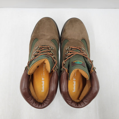 【中古品】【メンズ】 FIELD BOOT TB0A18A6ZD47 フィールドブーツ シューズ 靴 164-260301-as-02-izu サイズ：28.5cm カラー：ブラウン×グリーン 万代Net店