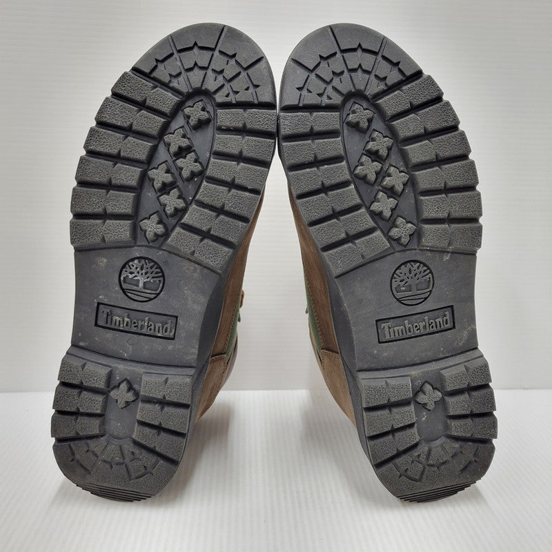 【中古品】【メンズ】 FIELD BOOT TB0A18A6ZD47 フィールドブーツ シューズ 靴 164-260301-as-02-izu サイズ：28.5cm カラー：ブラウン×グリーン 万代Net店