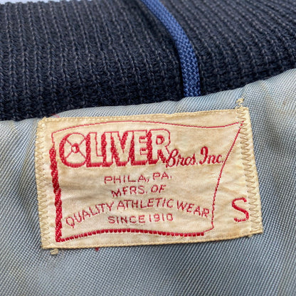 【現状渡し品】【メンズ】 OLIVER BROS オリバーブロス STADIUM JACKET スタジアムジャケット スタジャン アウター 146-260301-tt-07-izu サイズ：S カラー：ブラック×イエロー 万代Net店