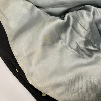 【現状渡し品】【メンズ】 OLIVER BROS オリバーブロス STADIUM JACKET スタジアムジャケット スタジャン アウター 146-260301-tt-07-izu サイズ：S カラー：ブラック×イエロー 万代Net店