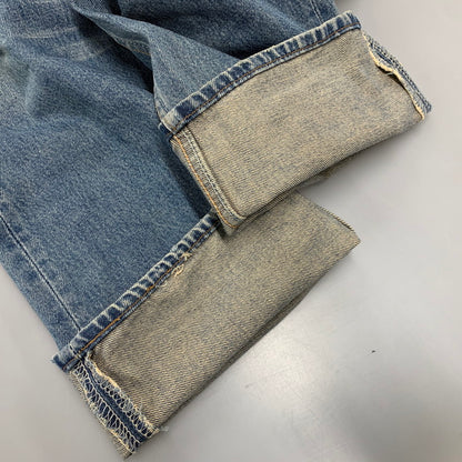 【中古品】【メンズ】 DENIM PANTS 501-6182 デニムパンツ 刻印501 USA製 ジーンズ ボトムス 157-260301-as-21-izu サイズ：36×32 カラー：インディゴ 万代Net店
