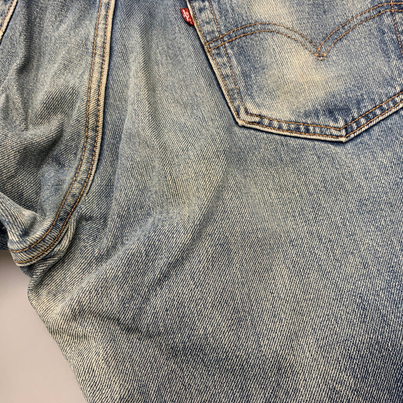 【中古品】【メンズ】 DENIM PANTS 501-6182 デニムパンツ 刻印501 USA製 ジーンズ ボトムス 157-260301-as-21-izu サイズ：36×32 カラー：インディゴ 万代Net店