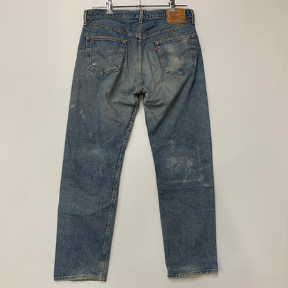 【中古品】【メンズ】 DENIM PANTS 501-6182 デニムパンツ 刻印501 USA製 ジーンズ ボトムス 157-260301-as-21-izu サイズ：36×32 カラー：インディゴ 万代Net店