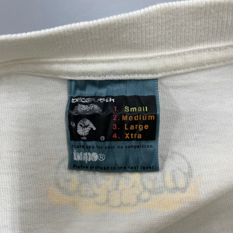 【中古品】【メンズ】 BABY MILO SS TEE ベイビーマイロ ショートスリーブ Tシャツ 中田英寿 半袖 トップス 142-260306-as-06-izu サイズ：S カラー：ホワイト 万代Net店