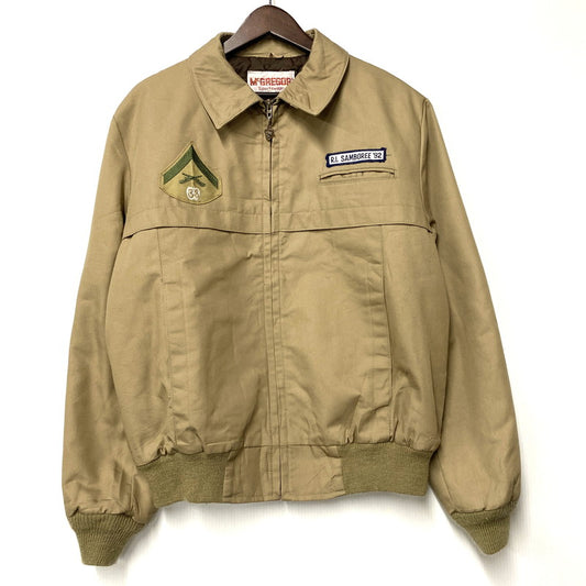 【中古品】【メンズ】 MCGREGOR SPORTSWEAR マックレガー TALON ZIP QUILTING LINER ZIP UP JACKET キルティングライナー ジップアップ ジャケット 146-260301-as-14-izu サイズ：42 カラー：ベージュ 万代Net店