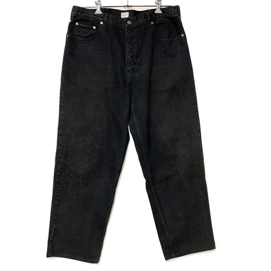 【中古品】【メンズ】 Calvin klein Jeans カルバンクラインジーンズ EASY FIT ZIP FLY GARMENT DYE BLACK DENIM PANTS ガーメントダイ ブラックデニムパンツ 157-260301-as-20-izu サイズ：38 カラー：ブラック 万代Net店