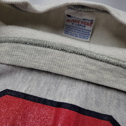 【中古品】【メンズ】 CORNELL UNIVERSITY REVERSE WEAVE CREWNECK SWEAT コーネル ユニバーシティ リバースウィーブ クルーネック スウェット トップス 長袖 146-260302-kh-10-izu サイズ：XL カラー：グレー 万代Net店