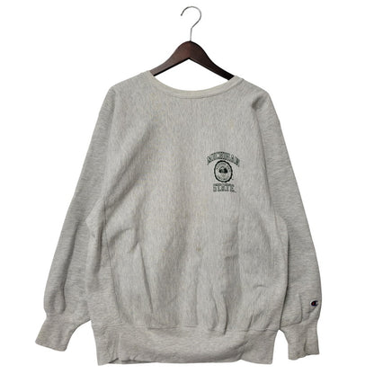 【中古品】【メンズ】 Champion チャンピオン MICHIGAN STATE REVERSE WEAVE CREWNECK SWEAT ミシガン州 リバースウィーブ クルーネック スウェット トップス 長袖 146-260302-kh-17-izu サイズ：XL カラー：グレー 万代Net店