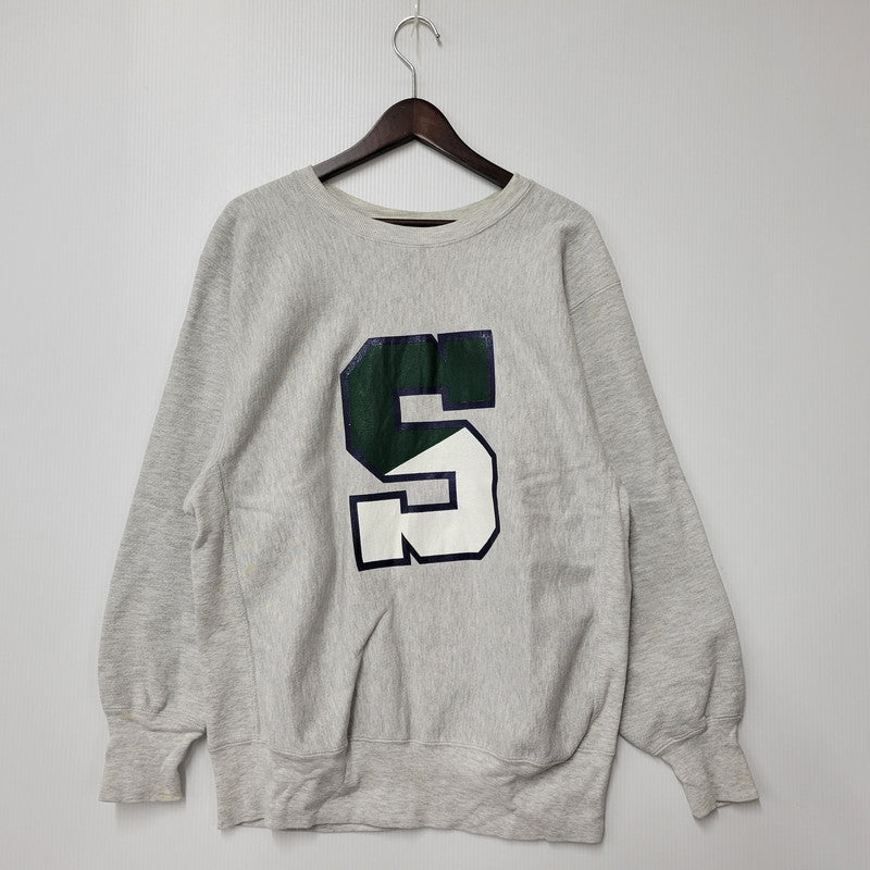 【中古品】【メンズ】 Champion チャンピオン MICHIGAN STATE REVERSE WEAVE CREWNECK SWEAT ミシガン州 リバースウィーブ クルーネック スウェット トップス 長袖 146-260302-kh-17-izu サイズ：XL カラー：グレー 万代Net店