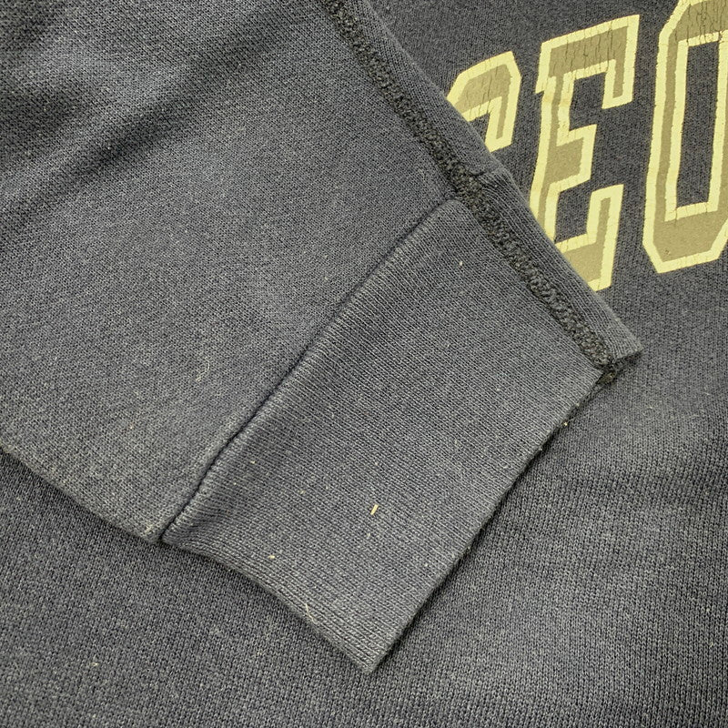 【中古品】【メンズ】 DISCUS ATHLETIC ディスカス アスレチック GEORGETOWN RAGLAN SWEAT SHIRT ジョージタウン ラグラン スウェット シャツ トップス トレーナー 146-260308-ya-03-izu サイズ：下記参照 カラー：ネイビー 万代Net店