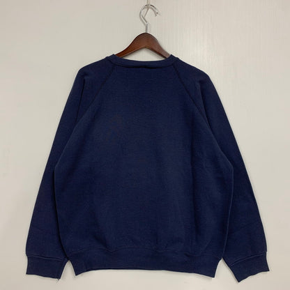 【中古品】【メンズ】 DISCUS ATHLETIC ディスカス アスレチック GEORGETOWN RAGLAN SWEAT SHIRT ジョージタウン ラグラン スウェット シャツ トップス トレーナー 146-260308-ya-03-izu サイズ：下記参照 カラー：ネイビー 万代Net店