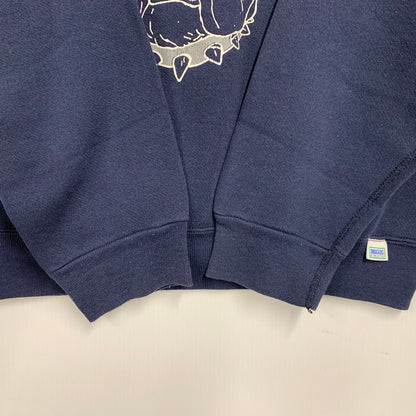 【中古品】【メンズ】 DISCUS ATHLETIC ディスカス アスレチック GEORGETOWN RAGLAN SWEAT SHIRT ジョージタウン ラグラン スウェット シャツ トップス トレーナー 146-260308-ya-03-izu サイズ：下記参照 カラー：ネイビー 万代Net店