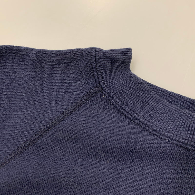 【中古品】【メンズ】 DISCUS ATHLETIC ディスカス アスレチック GEORGETOWN RAGLAN SWEAT SHIRT ジョージタウン ラグラン スウェット シャツ トップス トレーナー 146-260308-ya-03-izu サイズ：下記参照 カラー：ネイビー 万代Net店