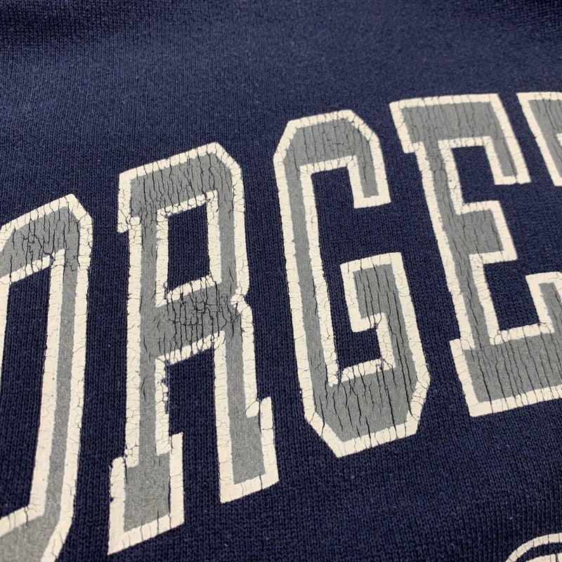 【中古品】【メンズ】 DISCUS ATHLETIC ディスカス アスレチック GEORGETOWN RAGLAN SWEAT SHIRT ジョージタウン ラグラン スウェット シャツ トップス トレーナー 146-260308-ya-03-izu サイズ：下記参照 カラー：ネイビー 万代Net店
