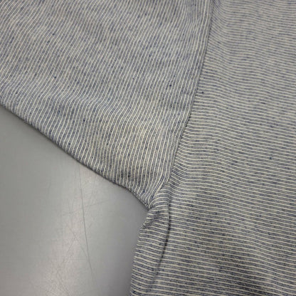 【中古品】【メンズ】 RINGERNECK BORDER SS TEE リンガーネック ボーダー ショートスリーブ Tシャツ 半袖 146-260302-kh-08-izu サイズ：XL カラー：グレー×ブルー 万代Net店