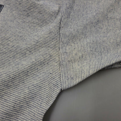 【中古品】【メンズ】 RINGERNECK BORDER SS TEE リンガーネック ボーダー ショートスリーブ Tシャツ 半袖 146-260302-kh-08-izu サイズ：XL カラー：グレー×ブルー 万代Net店