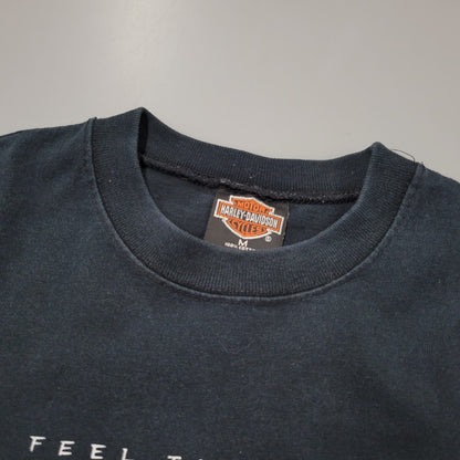 【中古品】【メンズ】 FLAME PRINT LS TEE フレイム プリント ロングスリーブ Tシャツ 長袖 146-260302-kh-09-izu サイズ：M カラー：ブラック 万代Net店